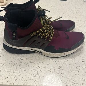 Nike Air Presto Utility Mid Bordeaux size 12